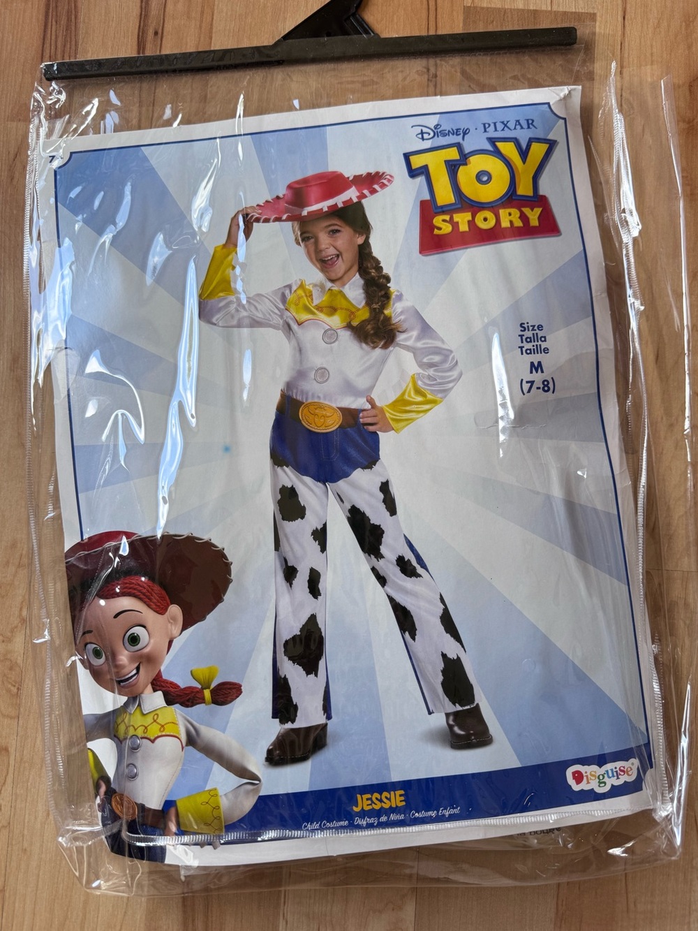 Toy Story Jessie Costume Kids Disney Pixar with Hat Disguise Girls 7Y-8Y M